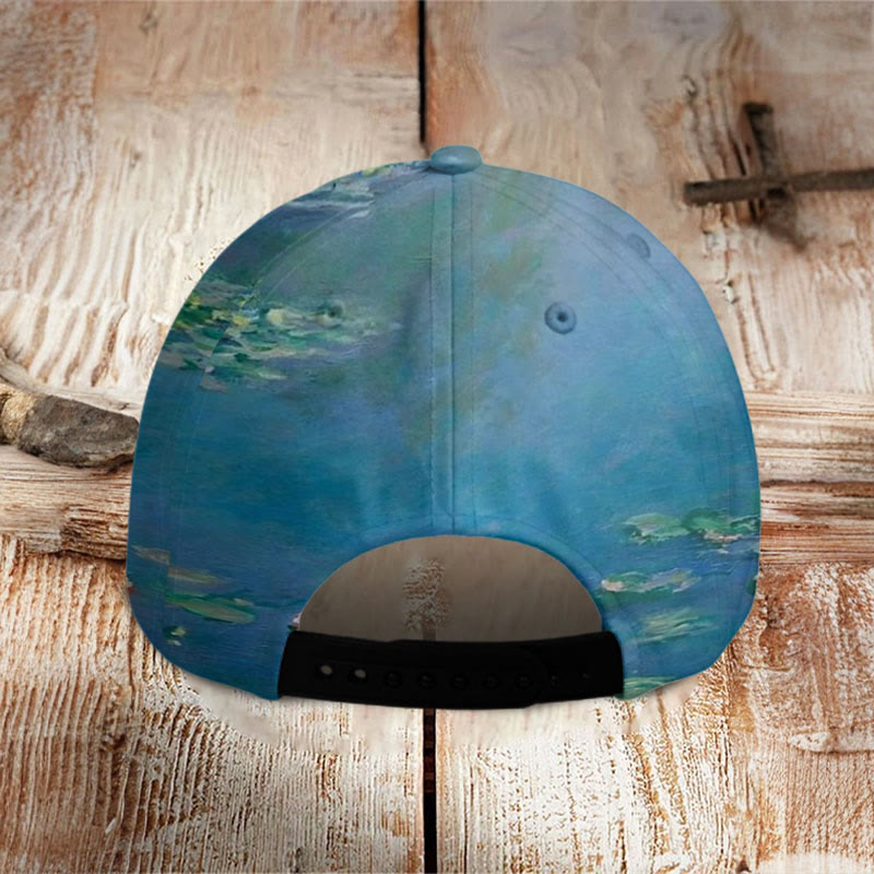 Dashingsoul Women's Oil Painting Cat Print Cap