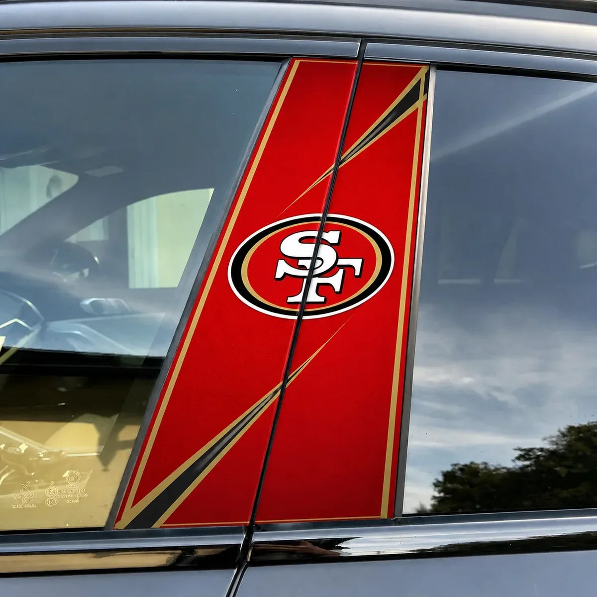 NFL Team Collection Car Pillar Wrap - Universal Fit