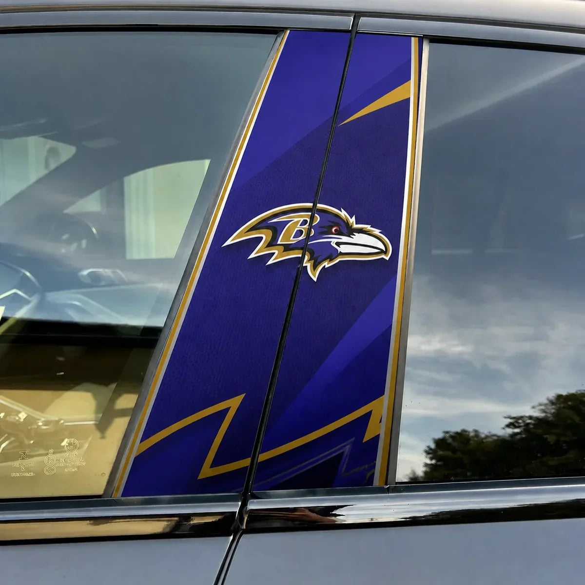 NFL Team Collection Car Pillar Wrap - Universal Fit